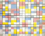 Piet Mondrian Composition with Grid IX oil painting reproduction